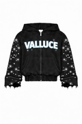 Soft Valluce Rhinestone Jacket